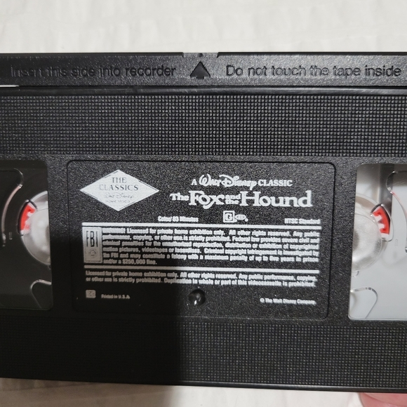 Walt Disney The Fox and the Hound. Black Diamond VHS - Picture 7 of 8